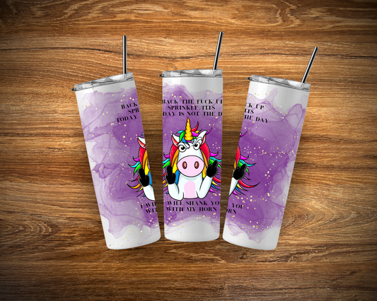 Angry Unicorn 20oz. Stainless Steel Tumbler