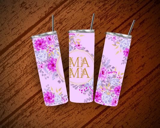 Pink MAMA 20oz. Stainless Steel Tumbler